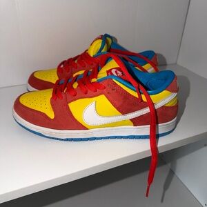 Nike Red and Yellow Sneakers
